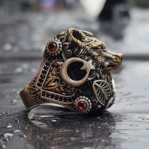 AY YILDIZ MODEL ERKEK YÜZÜK