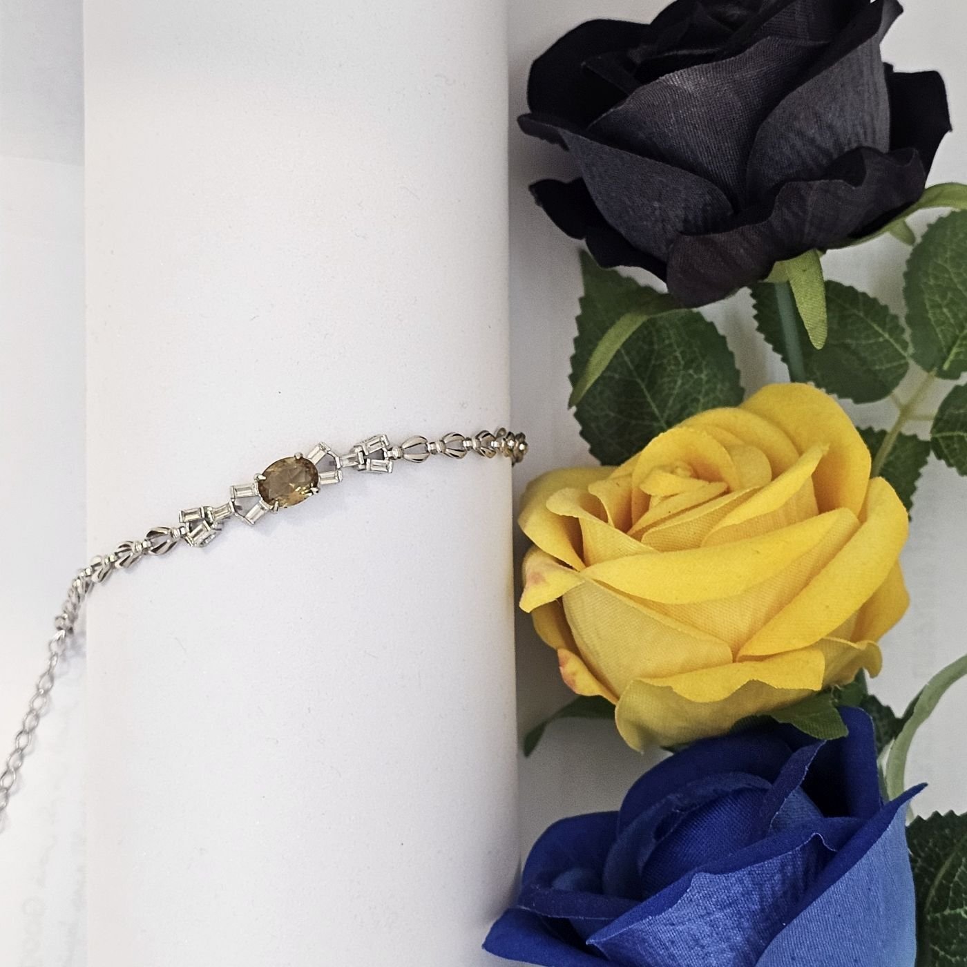 Zultanit Doğal Taşlı 925 Ayar Gümüş Kadın Bileklik