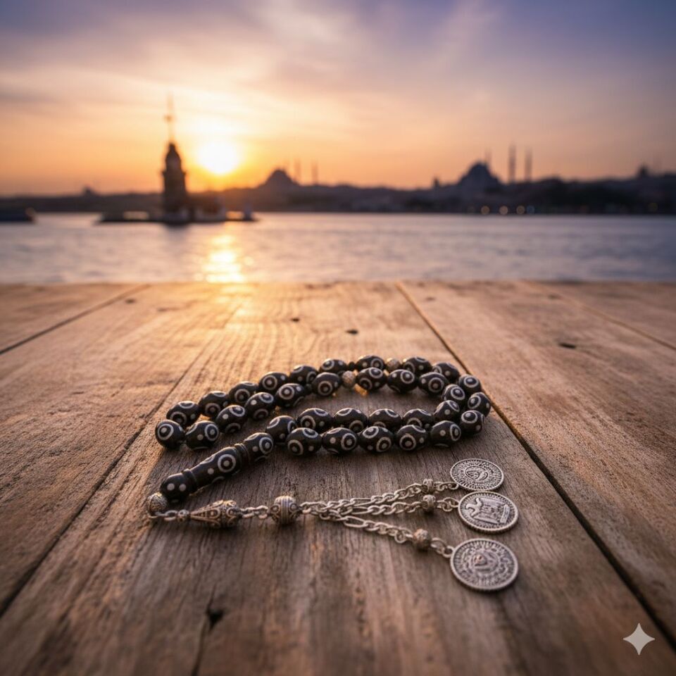 Kuka işlemeli tesbih