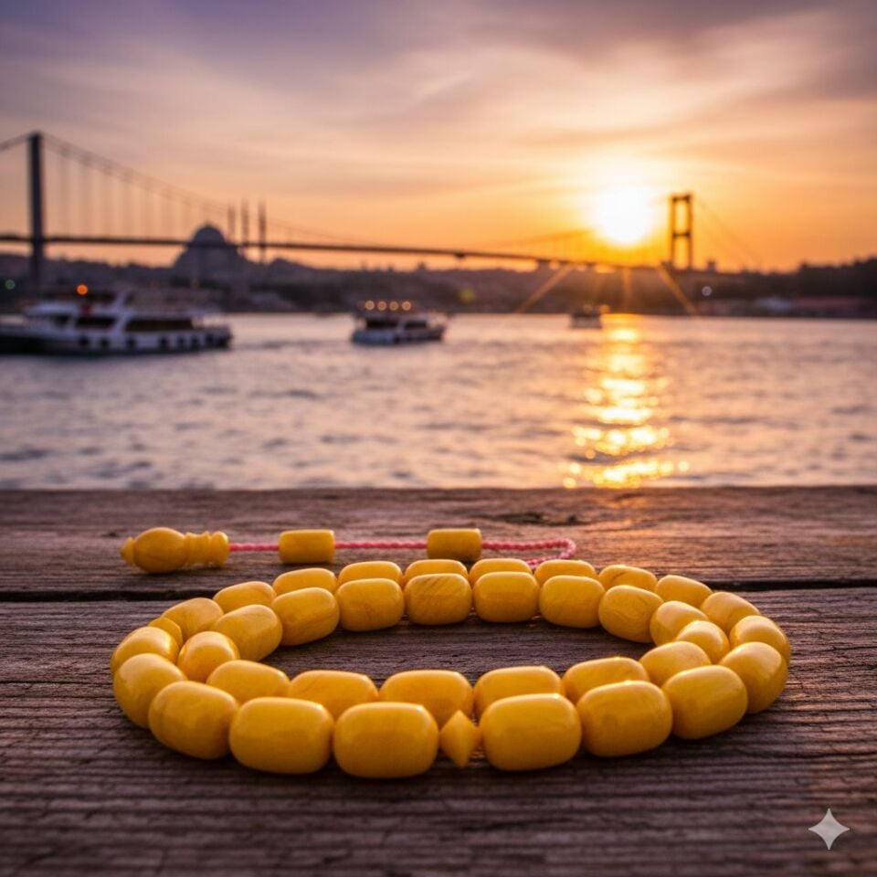 Bal mumu Kehribar Tesbih