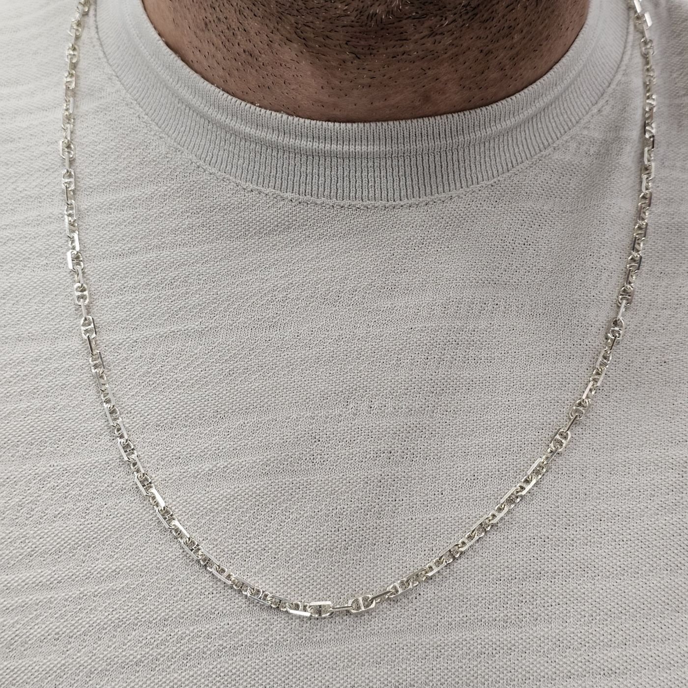 Forse 925 Ayar Erkek Gümüş Zincir