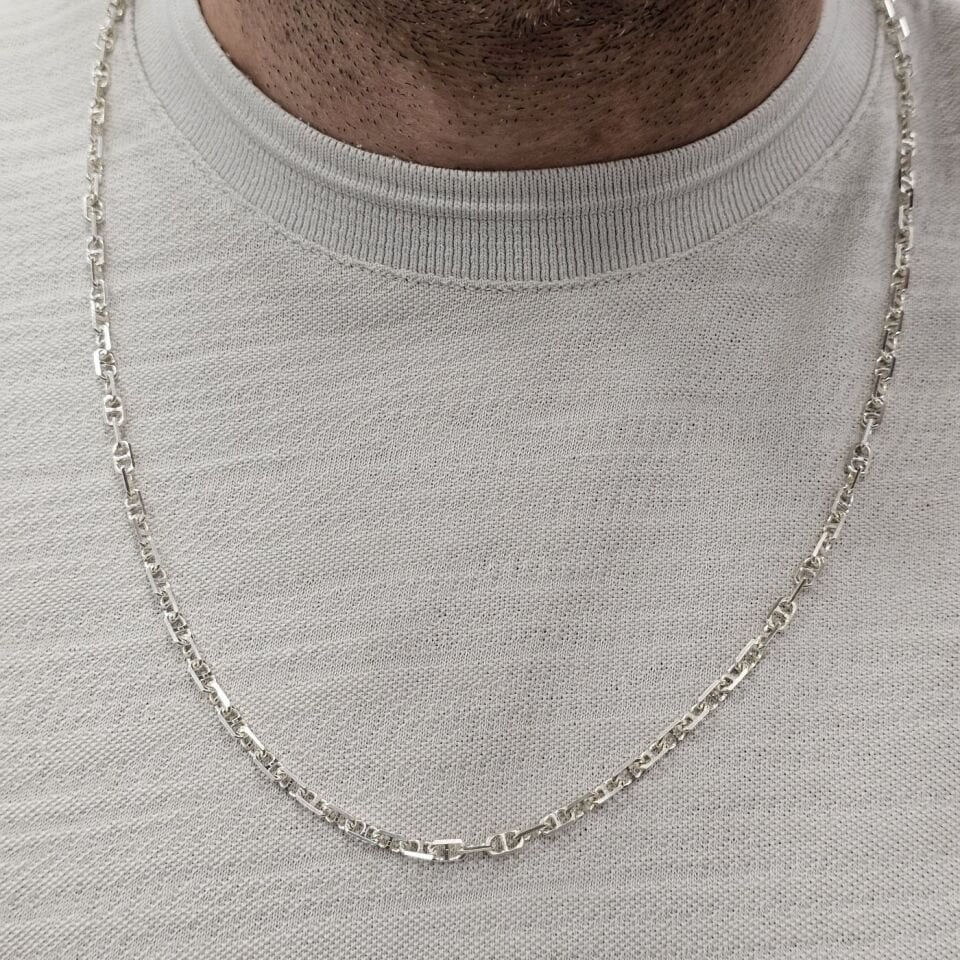 Forse 925 Ayar Erkek Gümüş Zincir